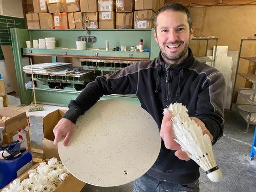 Trophée Jeunes Talents : Compo'Plum recycle des volants de badminton