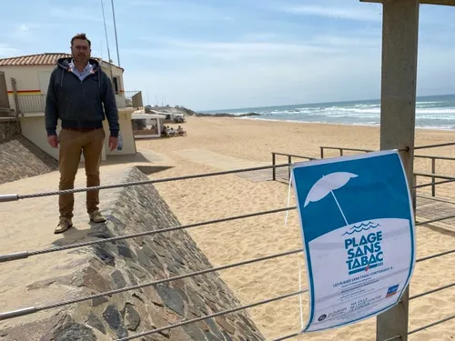 Une nouvelle plage sans tabac aux Sables D’Olonne