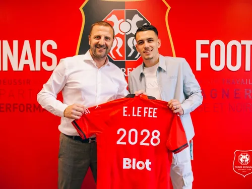 Enzo Le Fée: "Depuis mon enfance, Rennes c'est le plus gros club de...
