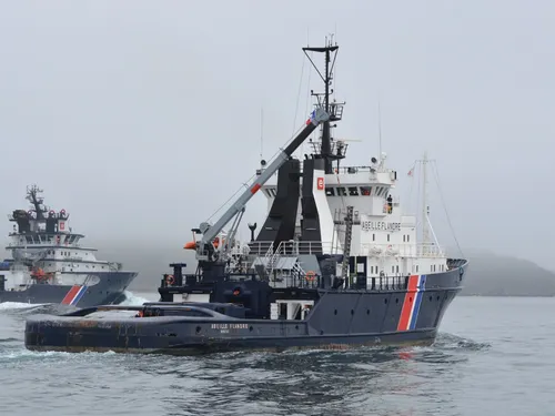 Brest. Le dernier voyage de l'Abeille Flandre, le "Saint-Bernard...