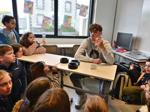 Semaine Olympique et Paralympique : le sportif Alexandre Léauté...