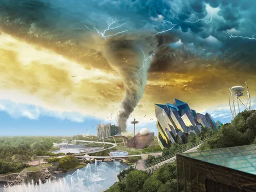 Futuroscope : "Chasseurs de Tornades" meilleure attraction du monde !