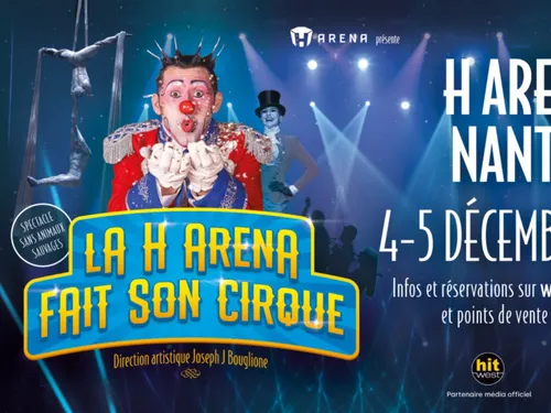 Un spectacle de cirque, en fin d'année à la H Arena