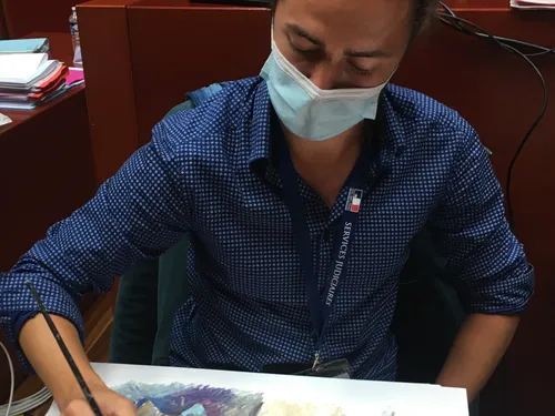 Le procès Troadec vu par les dessinateurs de presse, et le public...