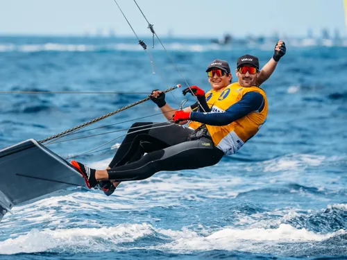 Voile : le Nazairien Erwan Fisher prépare les JO à Palma !