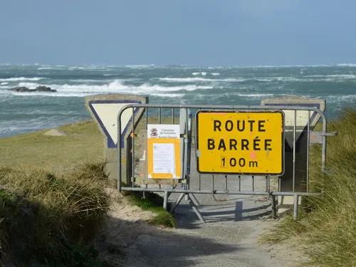 Tempêtes : L'érosion côtière renforcée sur notre littoral