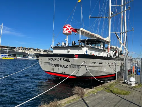 Saint-Malo : le départ est pour ce vendredi 11h, pour le cargo...