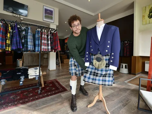 Tendance : la nouvelle "Maison du kilt" a ouvert à Lorient