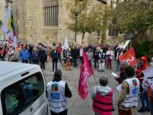 Bretagne. Les cortèges des retraités clairsemés, mais les...