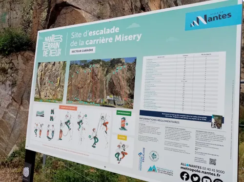 La ville de Nantes, capitale de l'escalade