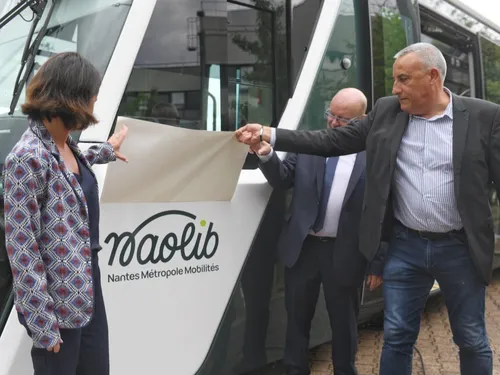 Nantes. Le lancement de "Naolib" et d'une voie de co-voiturage...