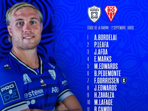 Rugby. Le RC Vannes reçoit ... Biarritz ce soir à La Rabine !