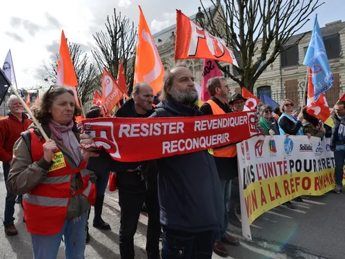 Les Rennais mobilisés pour les retraites avant le 1er mai