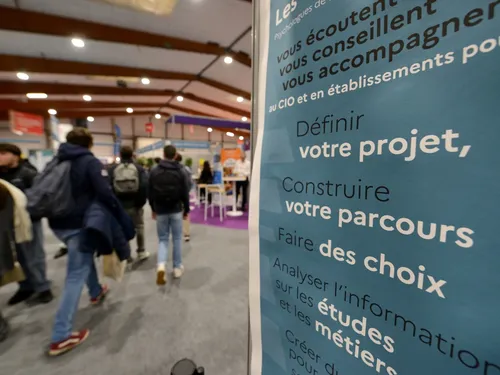 Rennes. Le salon du lycéen et de l'étudiant a ouvert, juste avant...