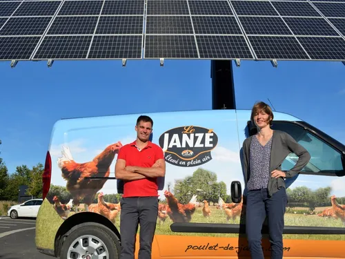 Janzé. Les éleveurs testent la production d'énergie solaire, en...