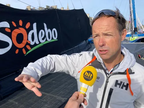 Route du Rhum. Le rennais Thomas Coville : "Dans ma tête, je suis...