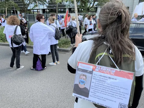 Les infirmiers libéraux dans la rue ce vendredi, à Rennes et Nantes