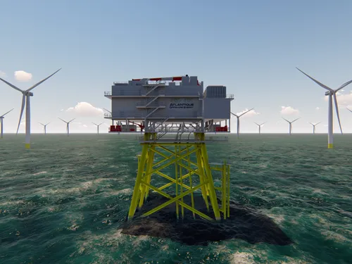 Vendée : Les travaux du deuxième parc éolien en mer des Pays de la...