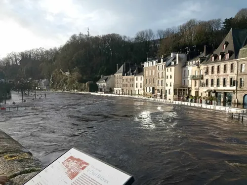 Inondations. Quimperlé à nouveau les pieds dans l'eau 