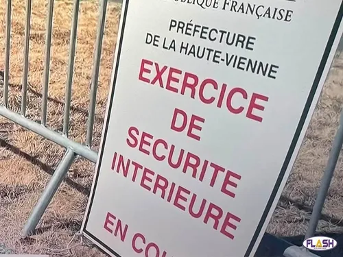 Limoges : 350 personnes mobilisées pour un exercice de sécurité 