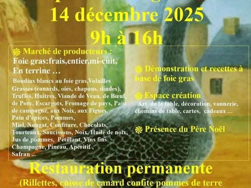 La 15ᵉ Foire au Gras de Sainte-Feyre vous attend le dimanche 14...