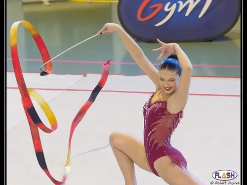 Le Championnat régional individuel de gymnastique rythmique