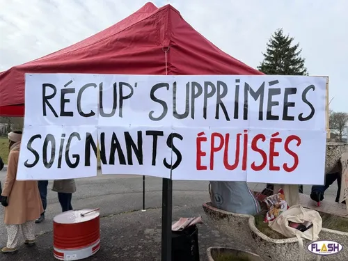 Mouvement de grève à l’EHPAD (La Chênaie) de Verneuil-sur-Vienne