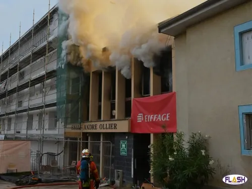 Isle : un incendie dans une ancienne salle des fêtes