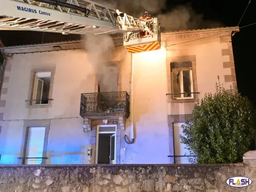 Limoges : 2 personnes intoxiquées dans l’incendie d'un immeuble