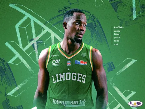 Basket : Jean-Fabrice Dossou rejoint le Limoges CSP