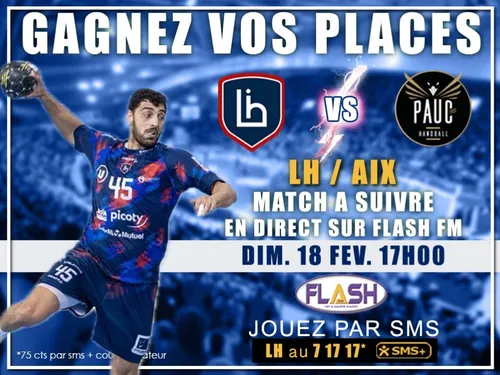 Handball : Gagnez vos invitations pour LH / Aix