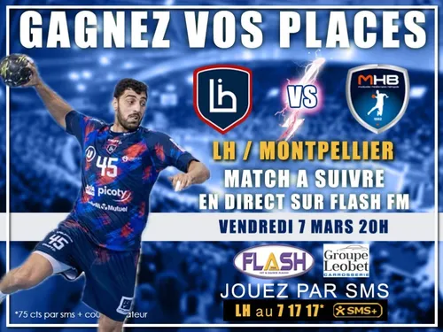 Handball : Gagnez vos invitations pour LH / Montpellier