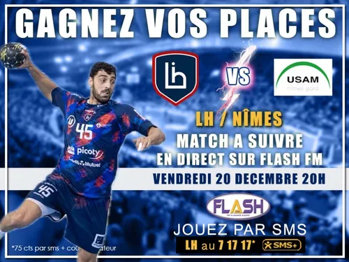Handball : Gagnez vos invitations pour LH / Nîmes