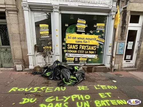 Les Écologistes visés par une action de la Coordination Rurale 87