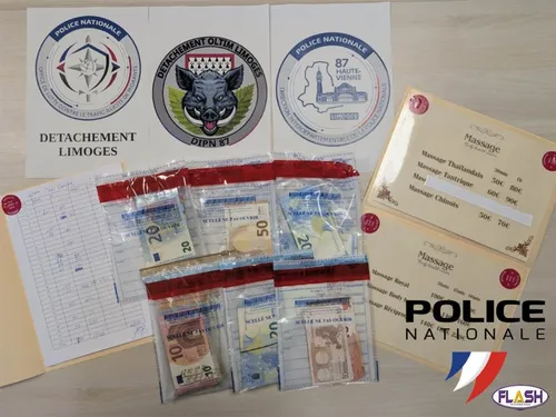 Fermeture du salon de massage « Thai Limoges » pour prostitution