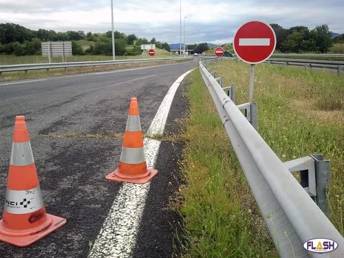 Creuse : accident de poids lourd sur la RN 145 à Saint Vaury