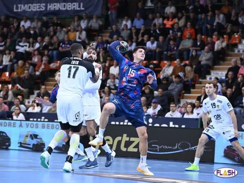 Handball : Limoges craque en fin de match contre Nantes (28-33)