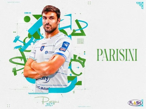 Handball : Limoges recrute Andrea Parisini jusqu'en 2027