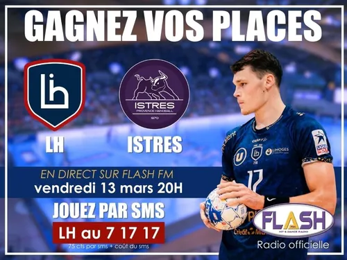 Handball Starligue : Gagnez vos invitations pour le match LH / Istres