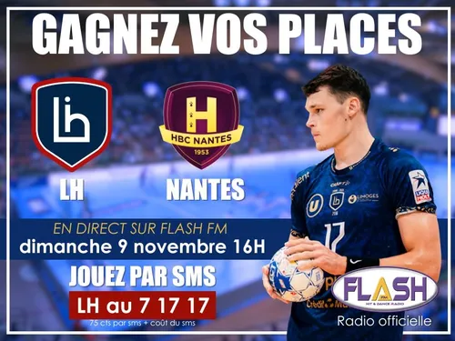 Handball Starligue : Gagnez vos invitations pour le match LH / HBC...