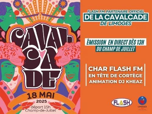 La cavalcade c'est dimanche dans les rues de Limoges !