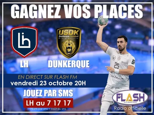 Gagnez vos places pour Limoges Handball – Dunkerque