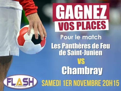 Gagnez vos places pour le match du ROC ASSJ HB 87 de Saint Junien...