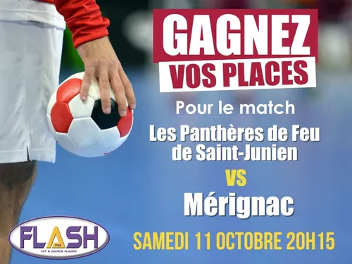 Gagnez vos places pour le match du ROC ASSJ HB 87 de Saint Junien...