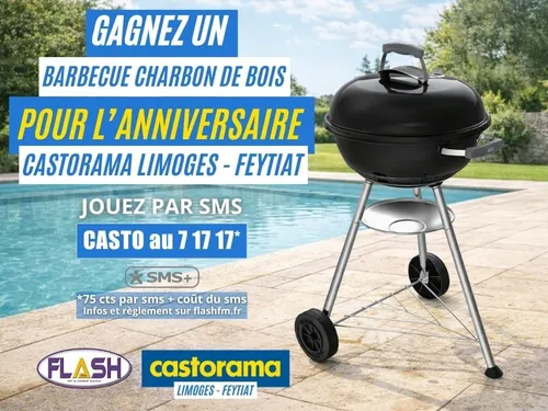 Anniversaire de Castorama : Gagnez votre barbecue charbon de bois Weber !