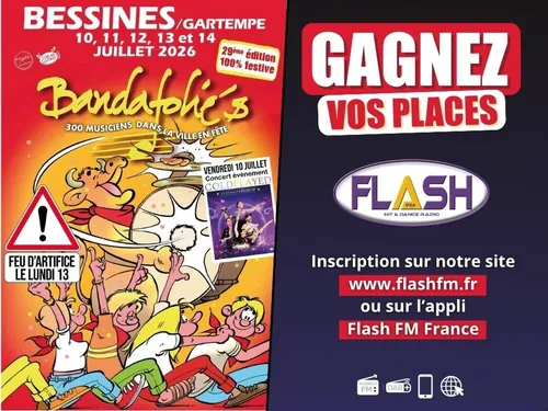 Gagnez vos invitations pour les Bandafolie's 2026