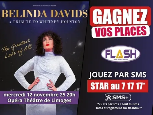 Gagnez vos invitations pour le concert de Belinda Davids A tribute...