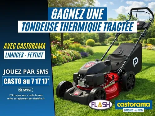 Jeu Castorama : Gagnez une tondeuse thermique tractée ! 