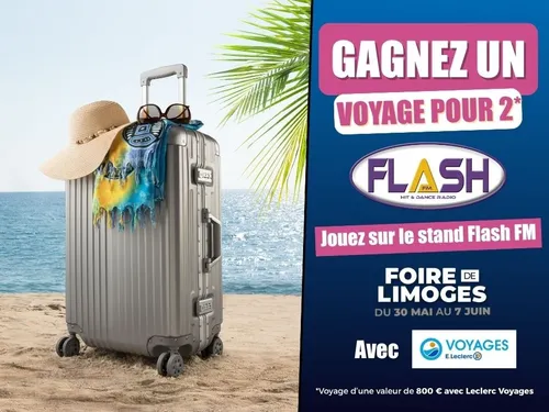 Gagnez un voyage pour 2 personnes avec Leclerc Voyages