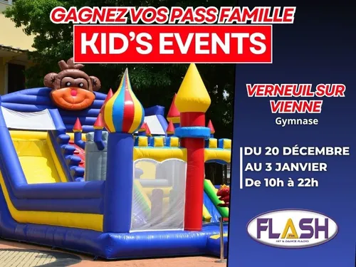 Gagnez vos invitations pour le Kid's Events à Verneuil sur Vienne